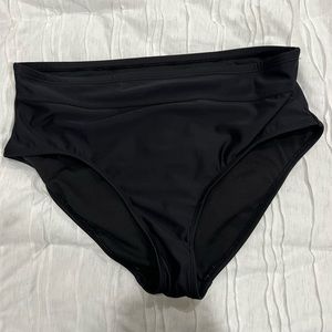 High Waisted Black Bikini Bottom🌺